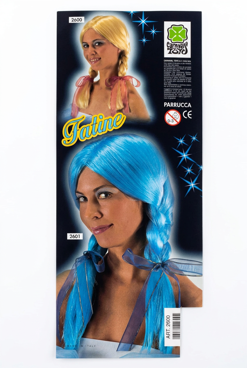 Peluca Fatine Rubia con Trenzas – Carnival Toys