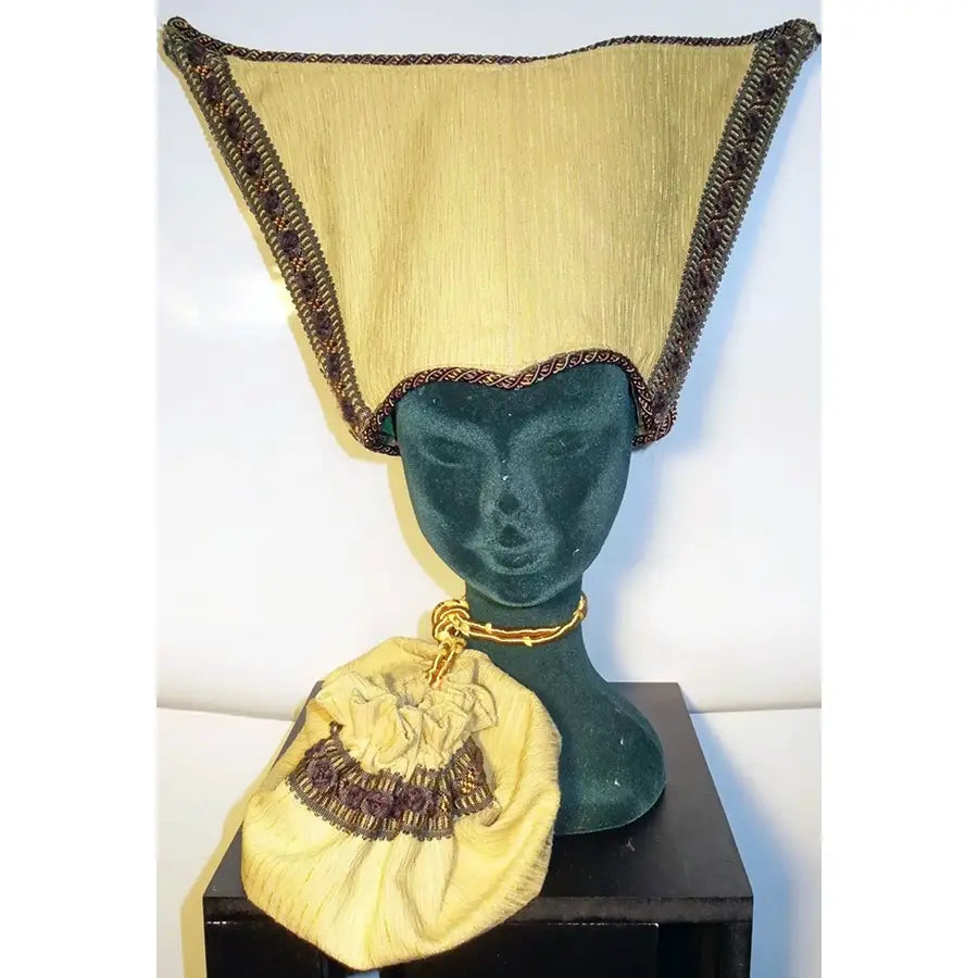 Conjunto Tocado Y Bolso