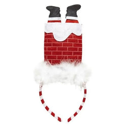 Diadema Chimenea Papa Noel