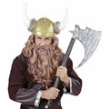 Casco Vikingo de Lujo con Pelo