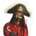 Sombrero Pirata de Lujo con Cinta – Complemento para Disfraz