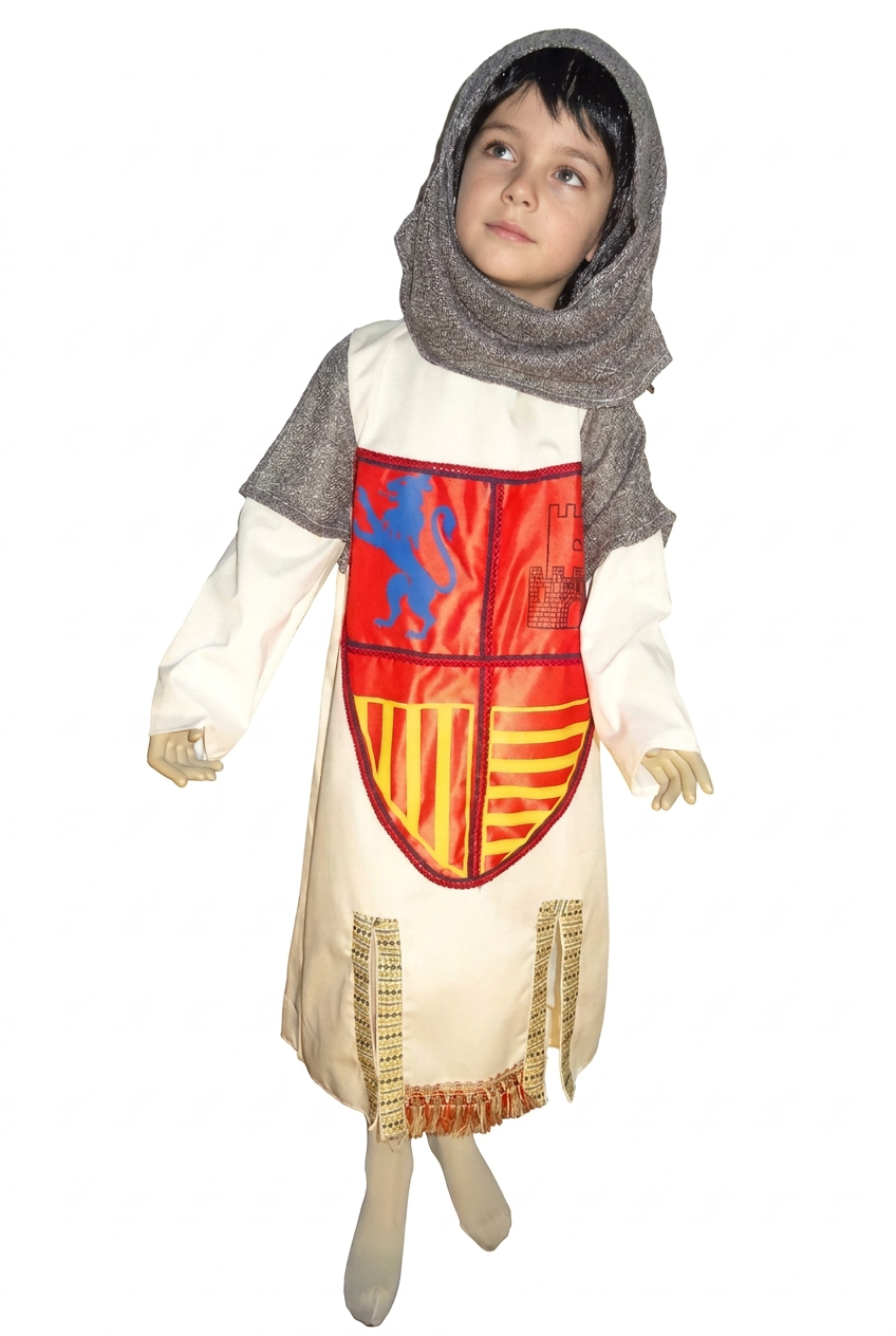 Kids Crusader Knight Costume