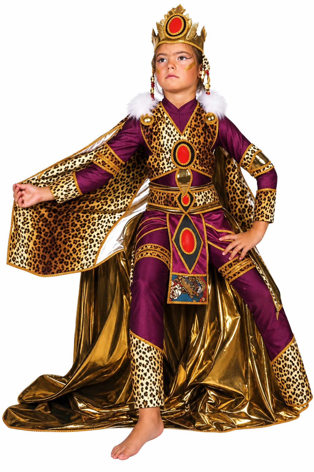 Kids Inca Queen Costume
