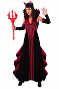 Adult Gothic Devil Costume - Dark Fantasy Outfit