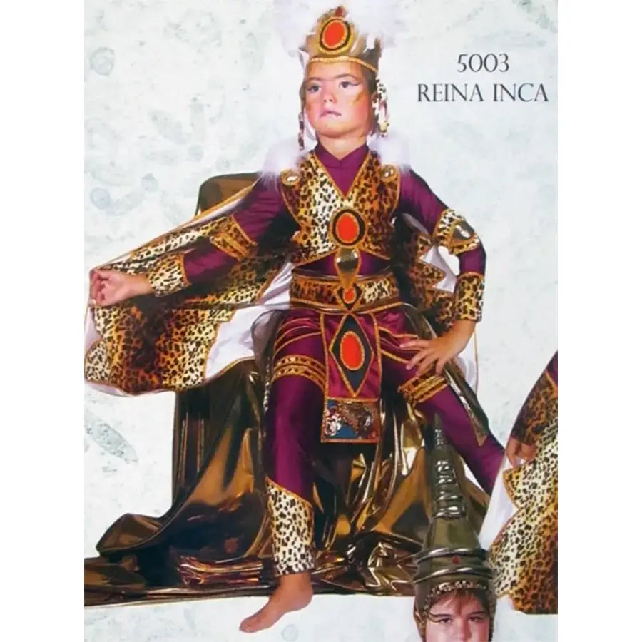Disfraz Reina Inca Infantil