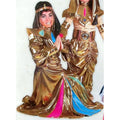 Disfraz de Cleopatra Dorado Niña