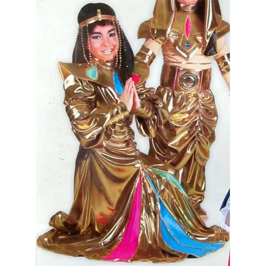 Disfraz de Cleopatra Dorado Niña