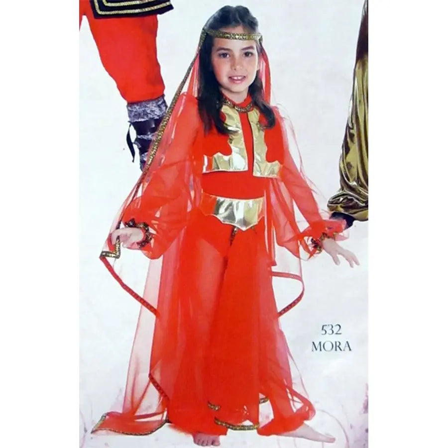 Child's Moorish Costume - Girls' Arabic Dress