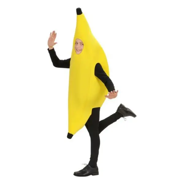 Unisex Banana Costume – Funny Kids Fruit Outfit