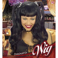 Dark Straight Dominatrix Wig