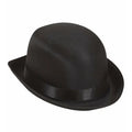Satin Bowler Hat