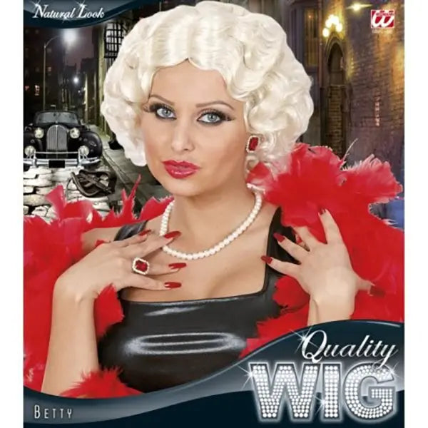 Blonde Betty Wig.