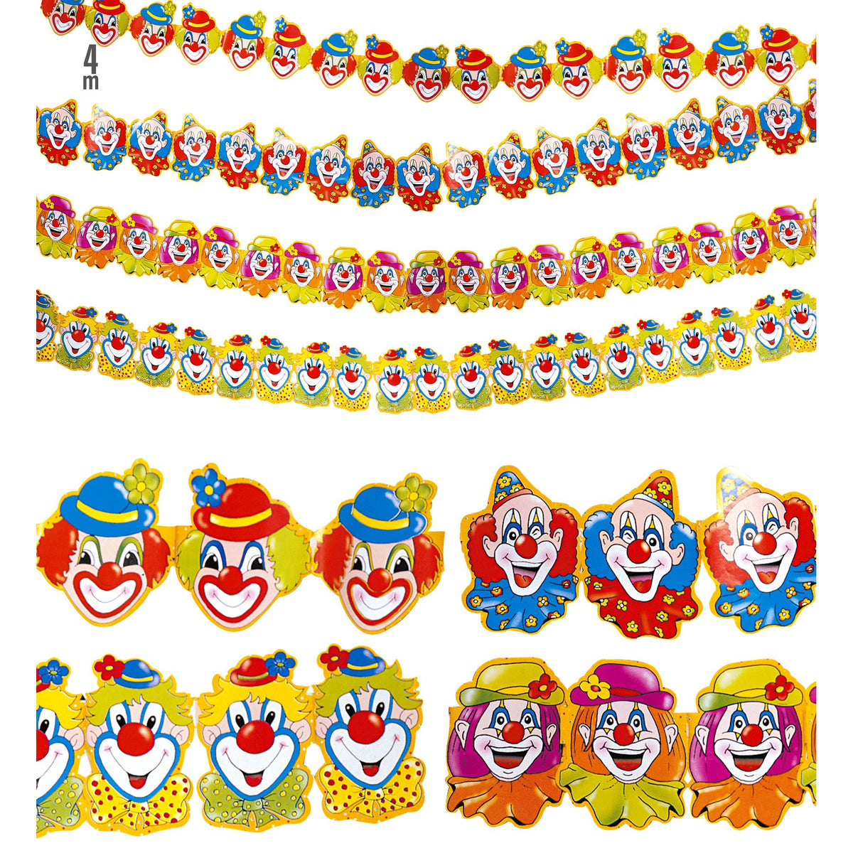 Guirnaldas Payasitos