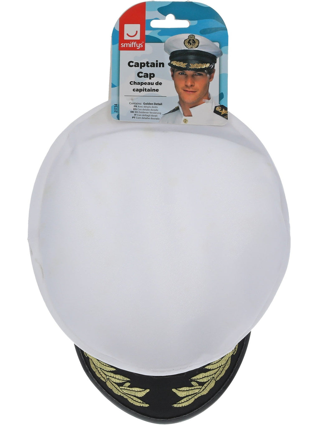 Gorra de Capitán de Marina para Disfraz