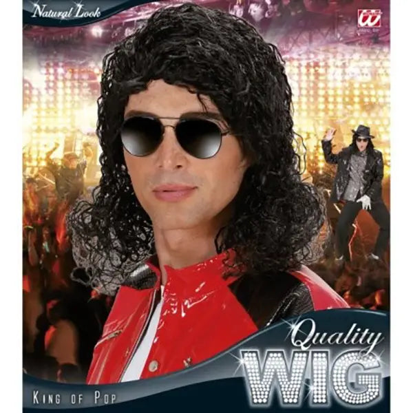 Peluca Rey del Pop