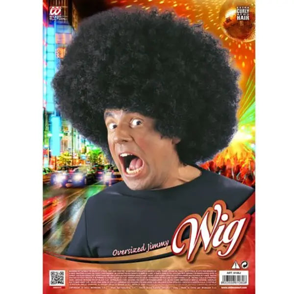 Peluca Maxi Jimmy Negra