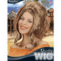 Blonde Wig with Brown Highlights