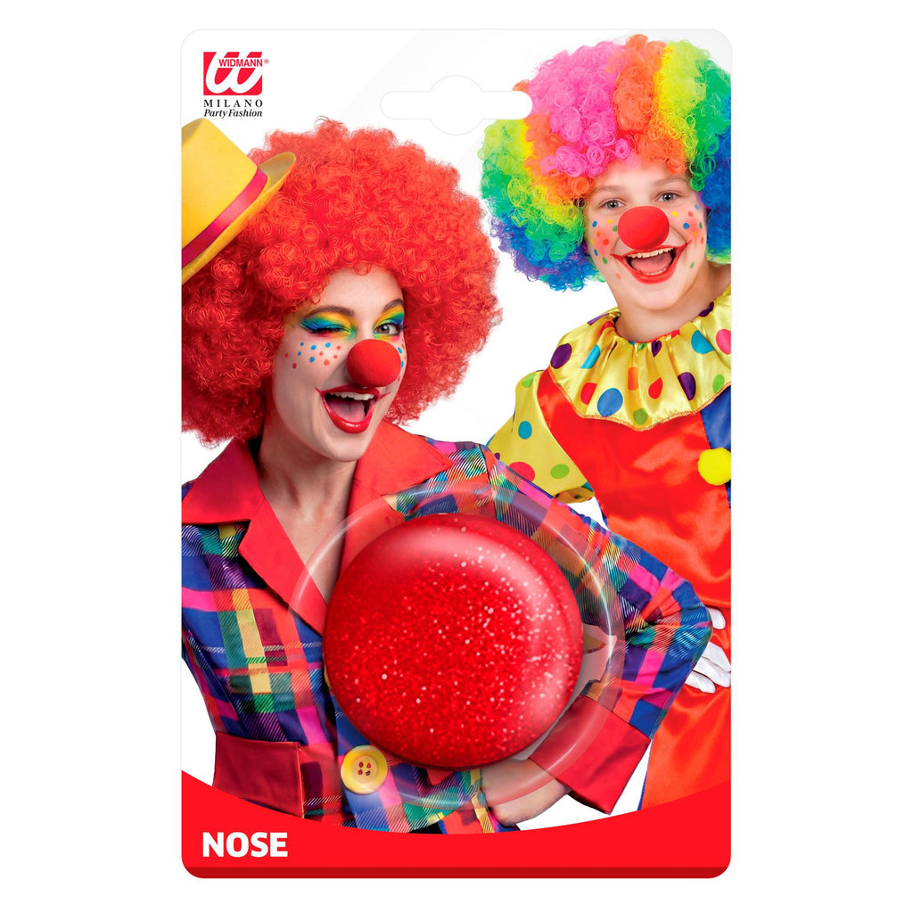 Nariz de Payaso de Esponja – Accesorio Clásico para Disfraz