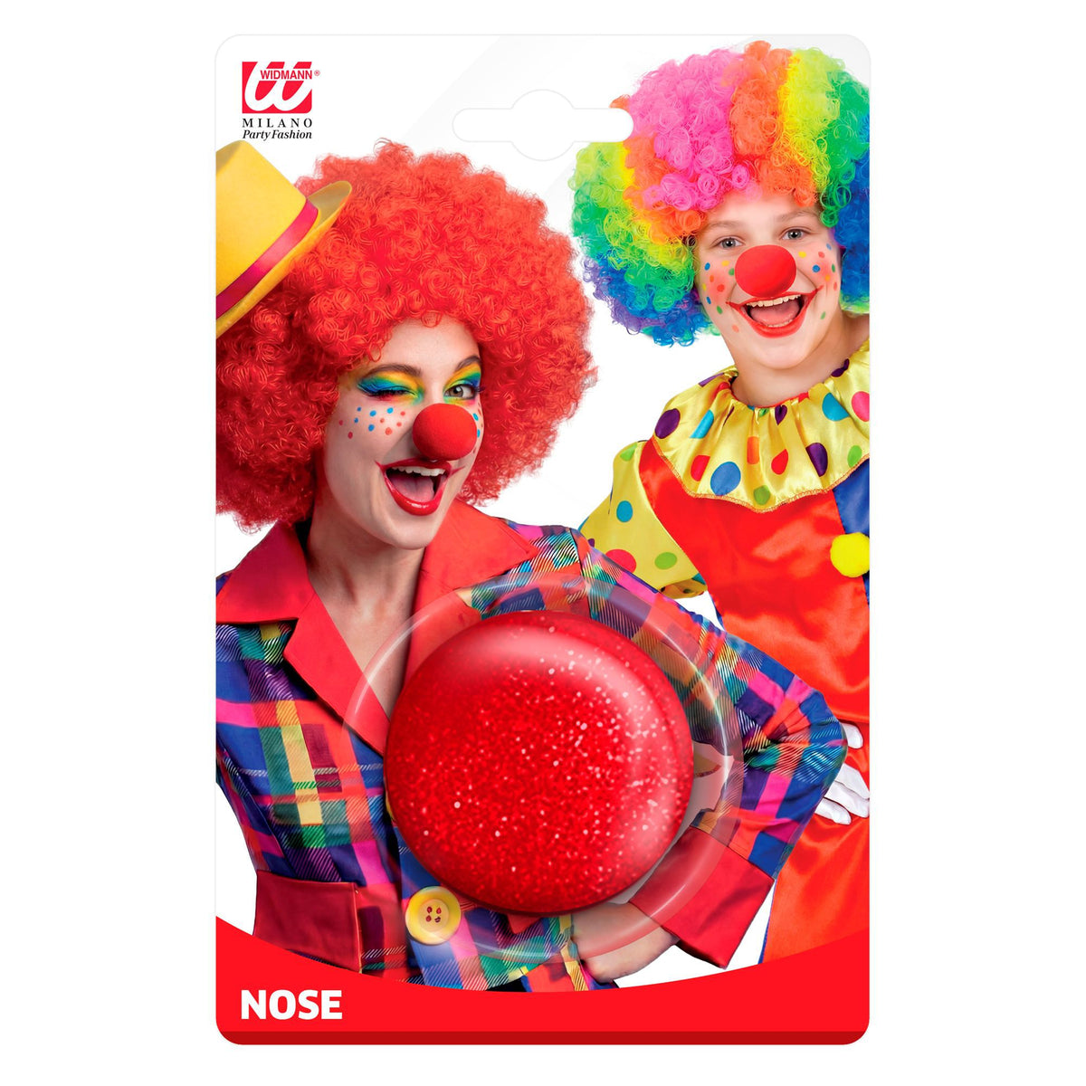 Nariz de Payaso de Esponja – Accesorio Clásico para Disfraz