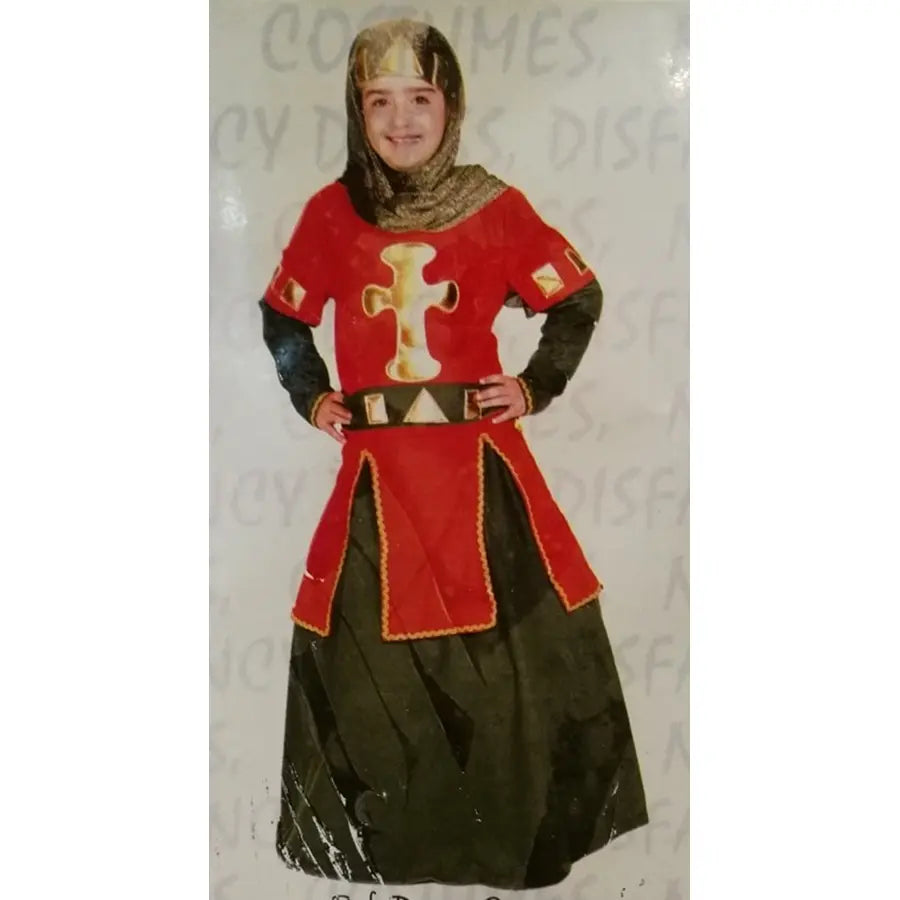 Disfraz Guerrera Templaria Niña