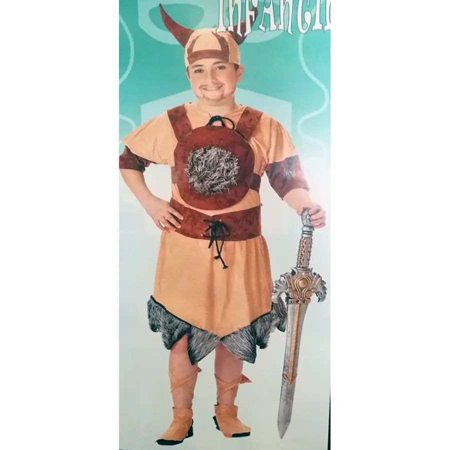 Disfraz Vikingo. Uno