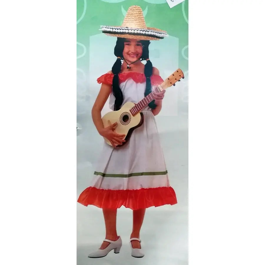 Mexican Girl Costume - Skirt and Top