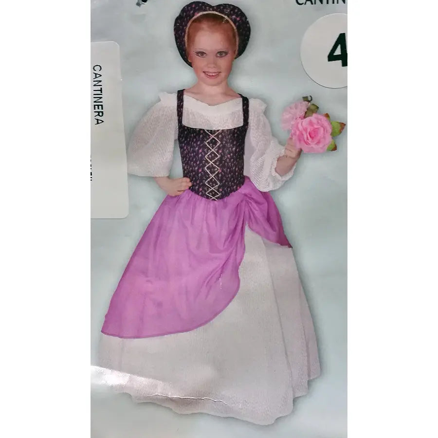 Disfraz Cantinera Medieval Infantil