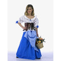 Disfraz Tabernera Medieval Celeste Infantil