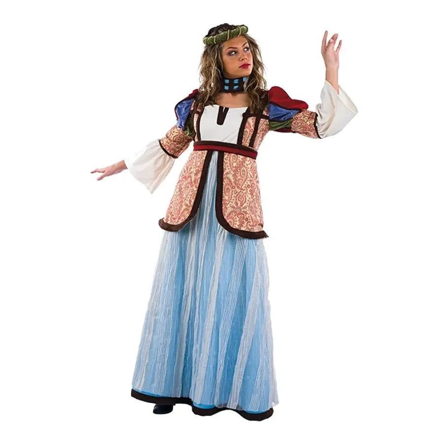 Disfraz Cortesana Medieval Adulto