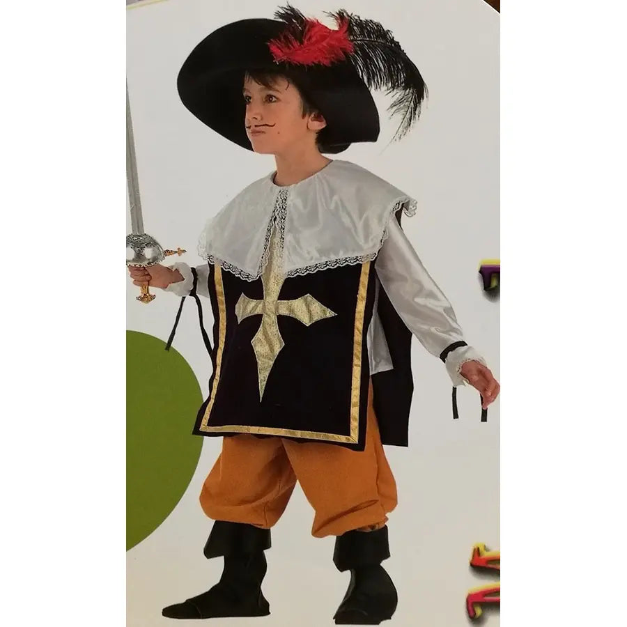 Disfraz Mosquetero Peque Infantil – Traje Clásico De Mosquetero