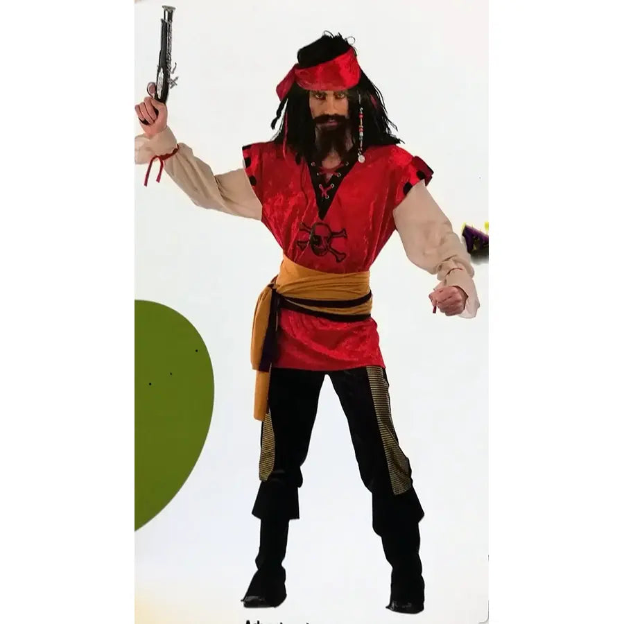 Disfraz Pirata Corsario Adulto – Traje De Pirata Para Hombre