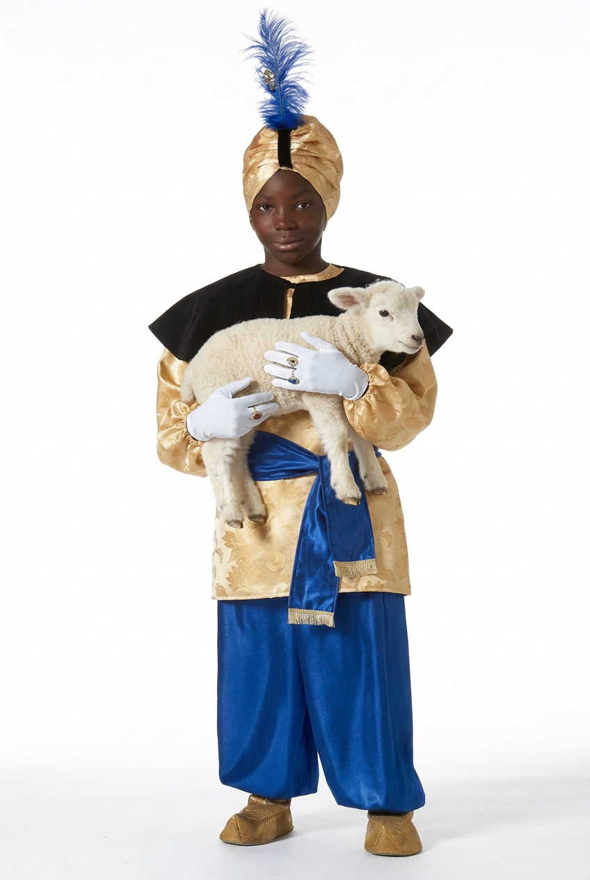 Disfraz Rey Baltasar Infantil — Traje de Reyes Magos