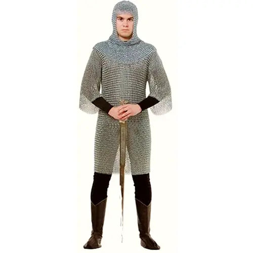Adult Chainmail Costume - Historical Medieval Armor