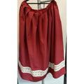 Costume Skirt Burgundy M46