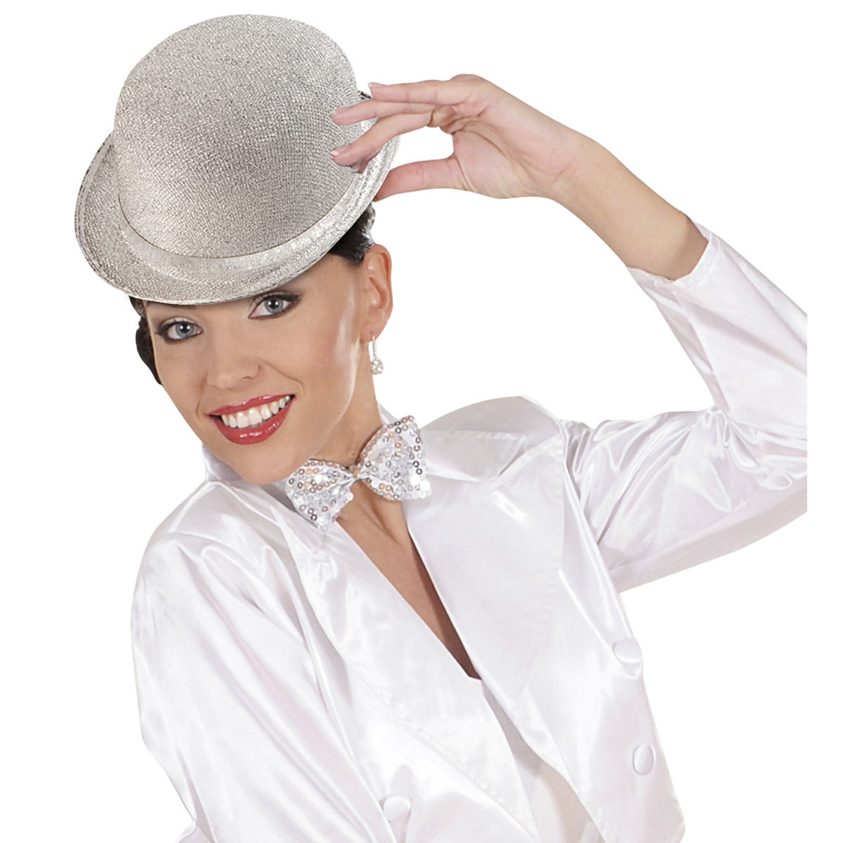 Sombrero Bombín Plata