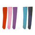 Guantes Largos de Algodón de Colores