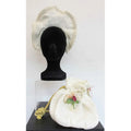 Conjunto Tocado Sencillo Y Bolso