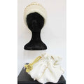 Conjunto Tocado Y Bolso Con Chordón