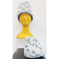 Conjunto Tocado Con Tonos Azules