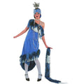 Disfraz Charleston Azul Deluxe Mujer