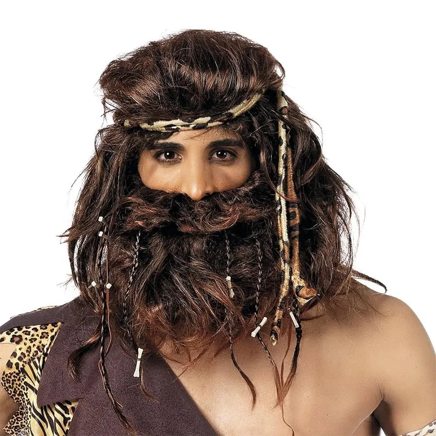 Peluca Troglodita Hombre – Accesorio de Disfraz