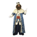 Disfraz Rey Gaspar Adulto con Capa Azul