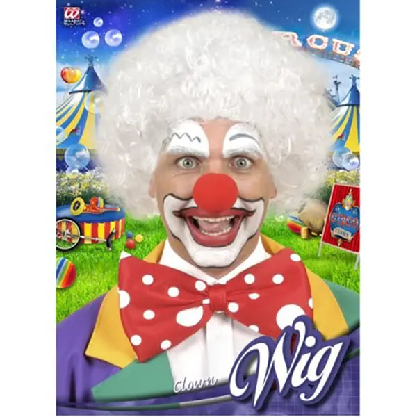 White Clown Wig