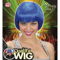 Blue Rave Wig.
