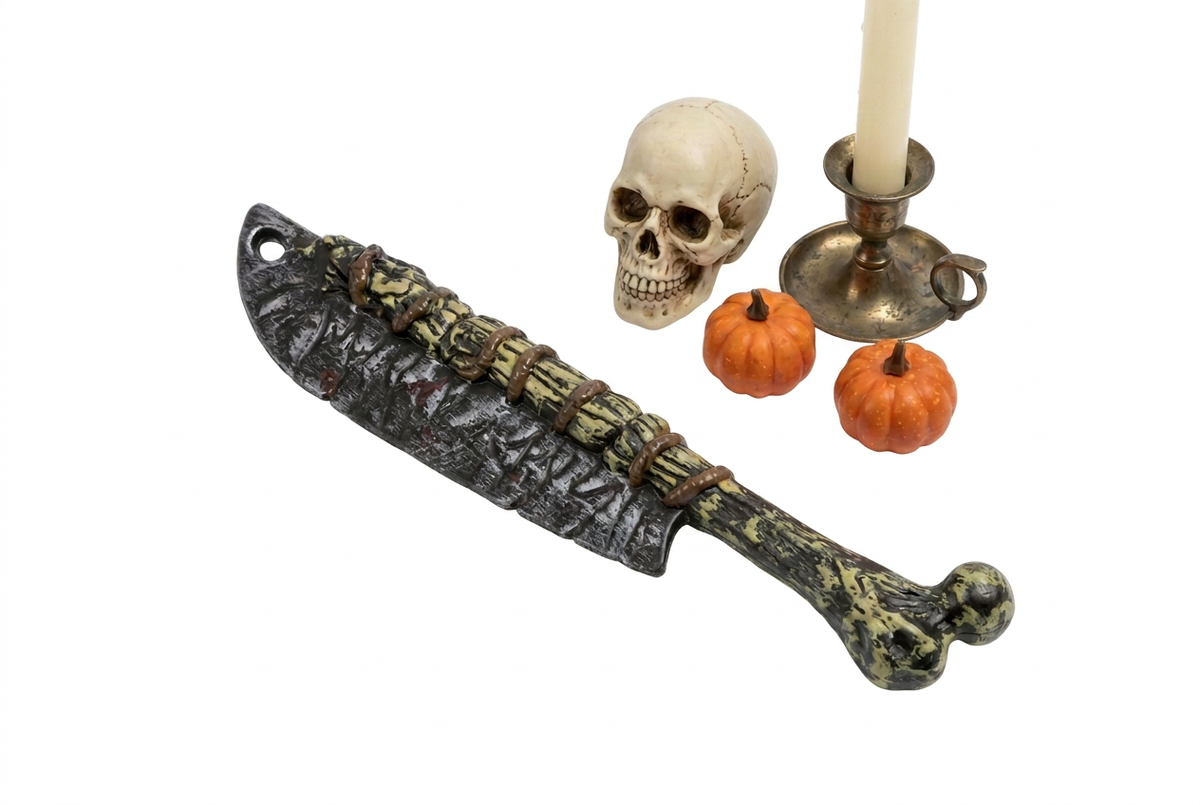Cuchillo con Hueso para Disfraz