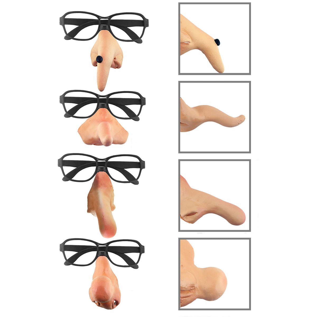 Gafas con Nariz de Látex