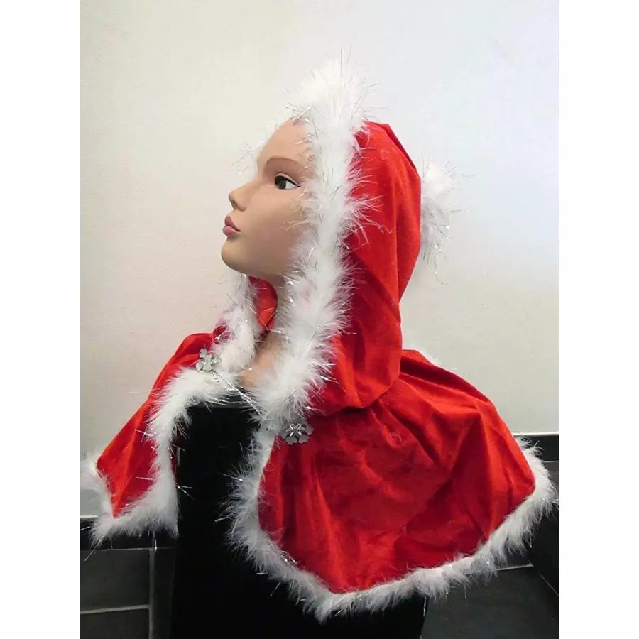 Gorro Con Capa Mama Noel