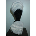 Conjunto Tocado Y Bolso Doble