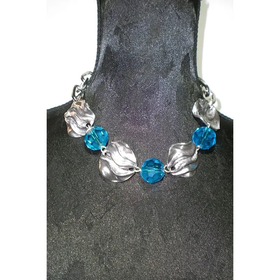 Collar Bola Azul