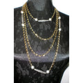 Collar Dorado Bolas